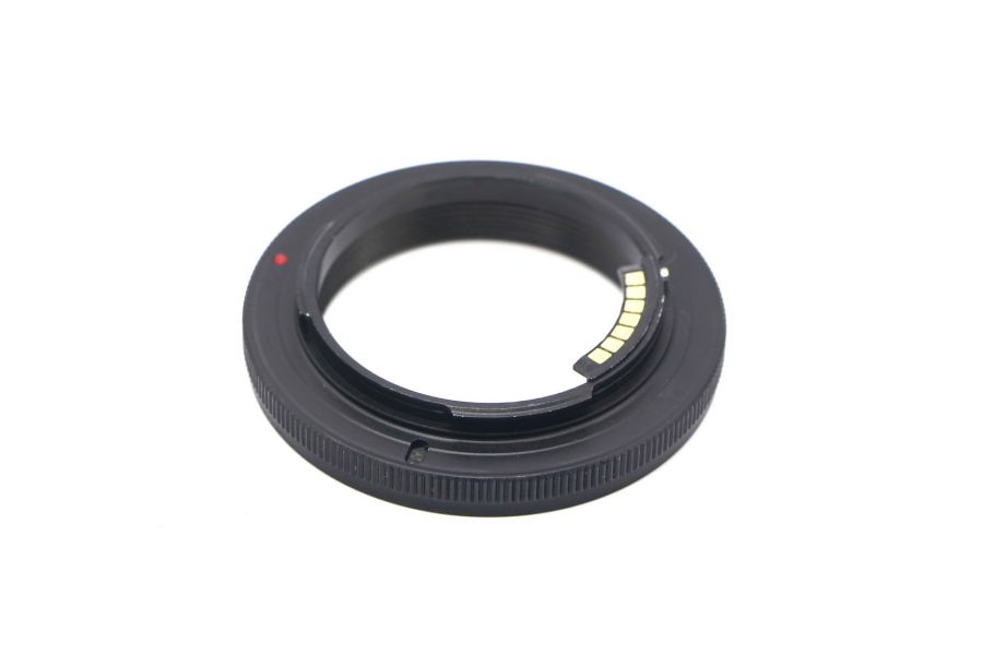 Переходник металлический M42 - 4/3 с чипом