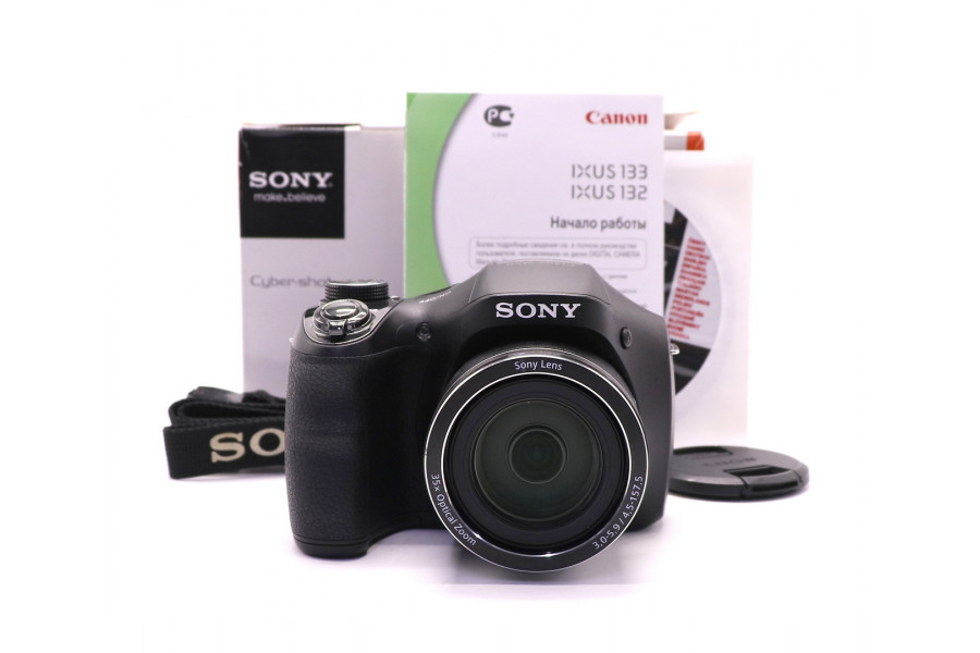 Камера Sony Cyber-Shot DSC-H300 в упаковке