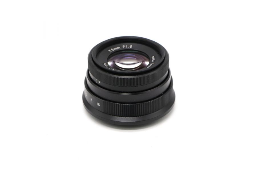 Newyi 35mm f/1.6 II Black Micro 4/3