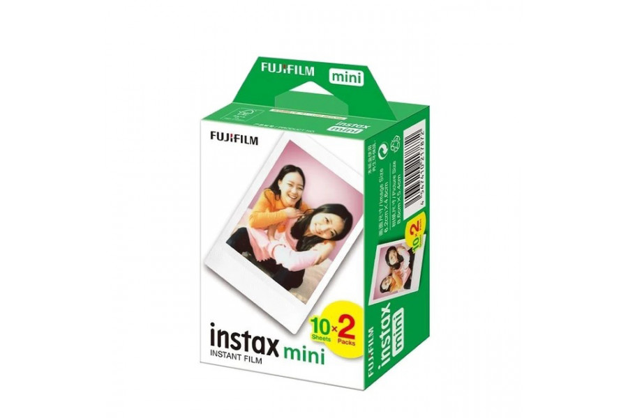 Картридж Fujifilm Instax Mini, для моментальной фотосъемки, 20 кадров, 46x62 мм