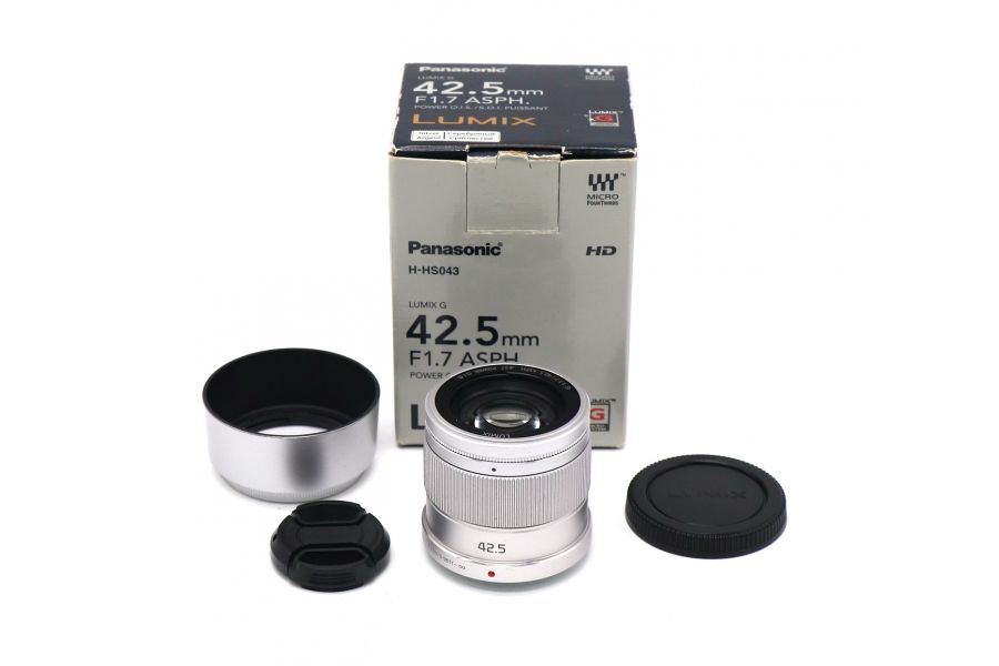 Panasonic Lumix G 42.5mm f/1.7 Asph. Power O.I.S. в упаковке