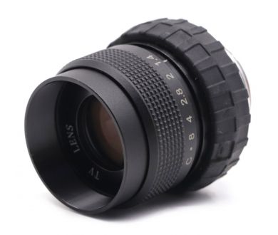 Телевизионный объектив TV Lens 25mm f/1.4