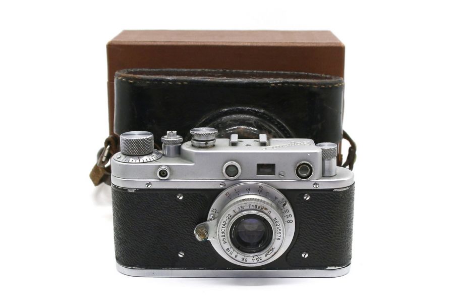 Зоркий С + Индустар-22 П (СССР, 1956г.)