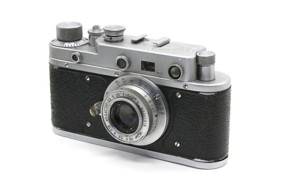 Зоркий С + Индустар-22 П (СССР, 1956г.)