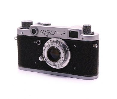 Фотокамера компактная Фэд 2 + Индустар-10 (СССР)
