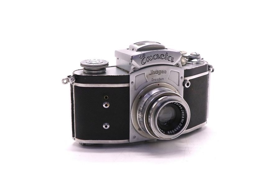 Exacta Jhagee Dresden + Tessar 2.8/50mm