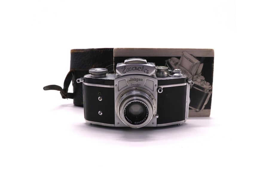Exacta Jhagee Dresden + Tessar 2.8/50mm