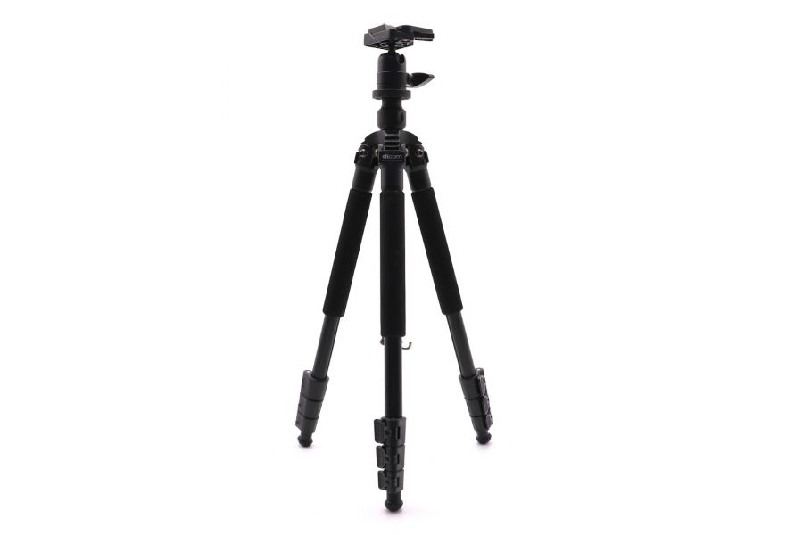 Легкий штатив Dicom 132cm + штативная голова