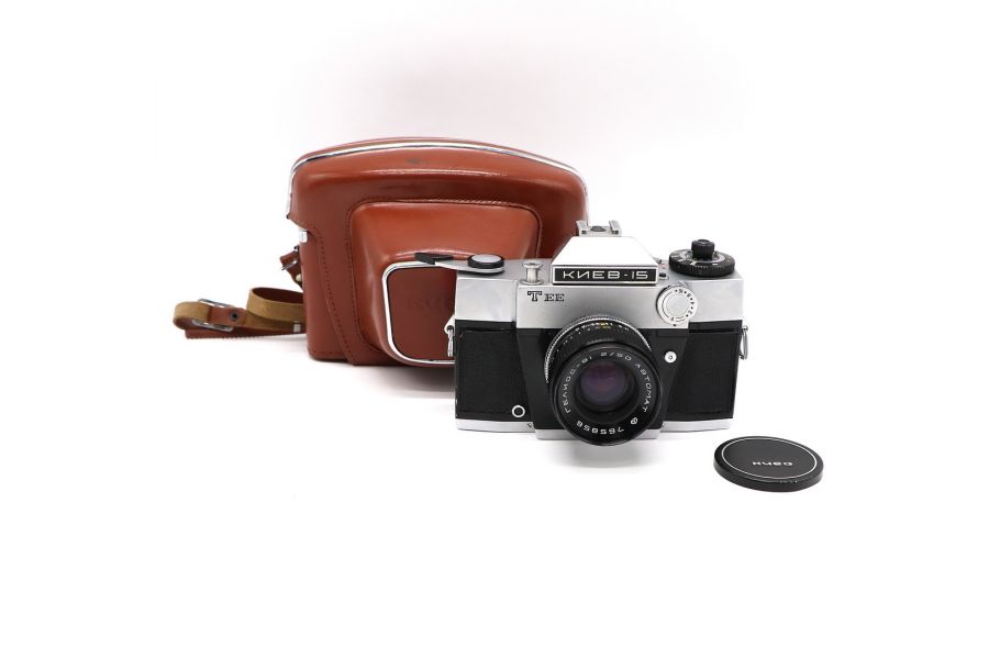 Советская фотокамера зеркальная Киев 15 Тее kit