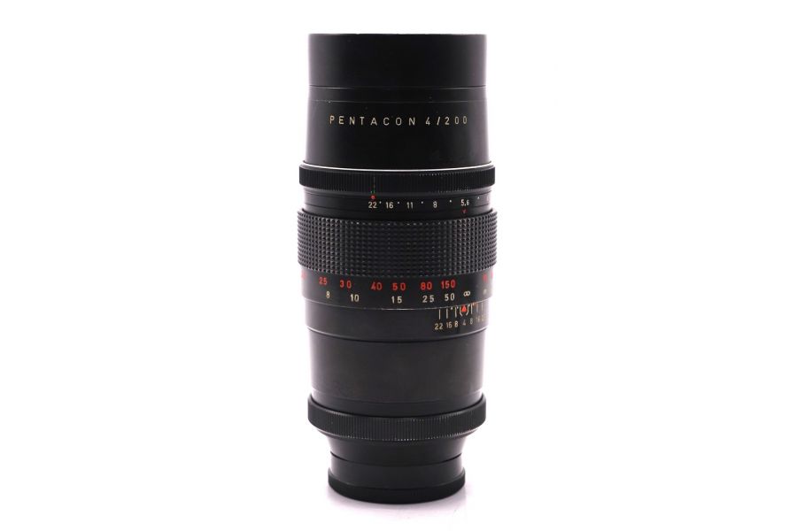 Мануальный объектив Pentacon 4/200 Made in GDR