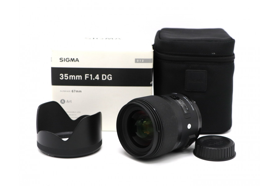 Sigma AF 35mm f/1.4 DG HSM Art Nikon F в упаковке