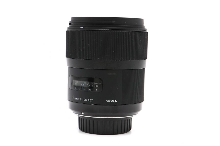 Sigma AF 35mm f/1.4 DG HSM Art Nikon F в упаковке