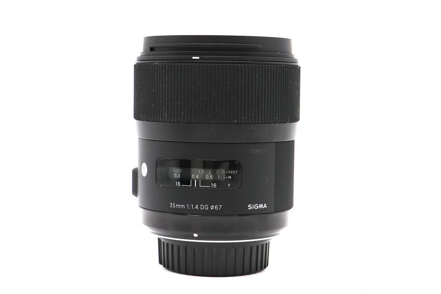 Sigma AF 35mm f/1.4 DG HSM Art Nikon F в упаковке