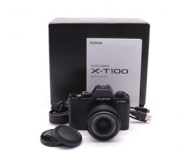 Fujifilm X-T100 kit в упаковке (пробег 5 кадров)