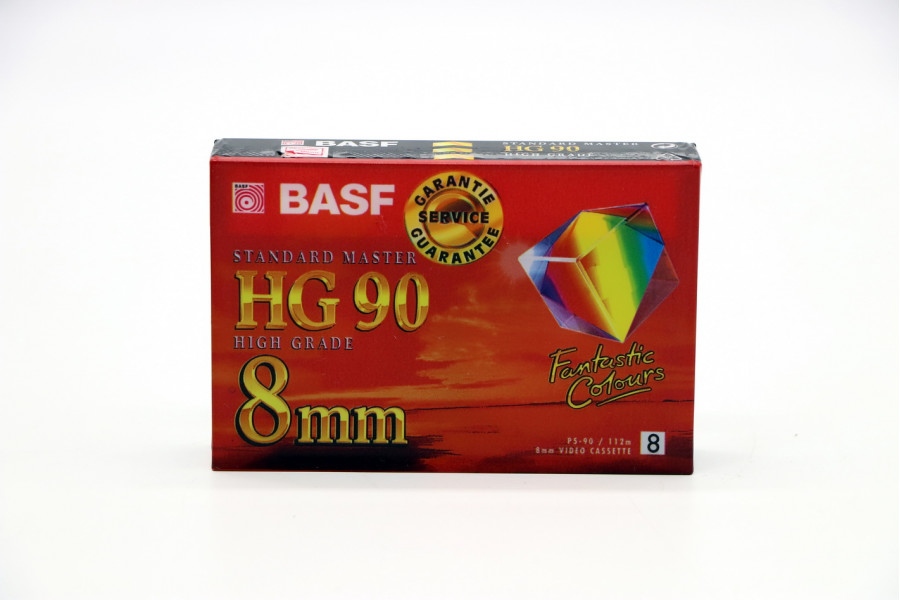 Видеокассета BASF HG 90 8мм формата Video8