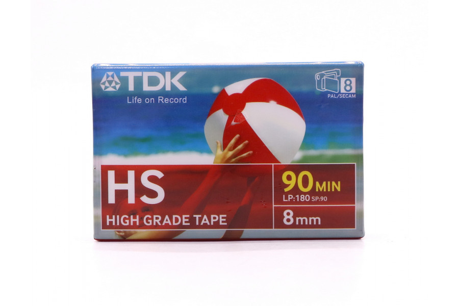 Видеокассета TDK HS90 8mm формата Video8