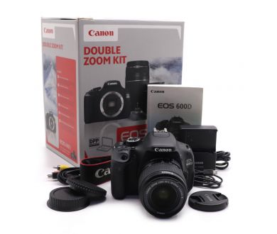 Canon EOS 600D kit в упаковке (пробег 10305 кадров)