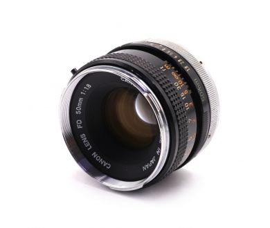 Объектив с ручной фокусировкой Canon FD 1.8/50mm