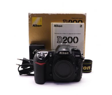 Nikon D200 body в упаковке (пробег 32730 кадров)