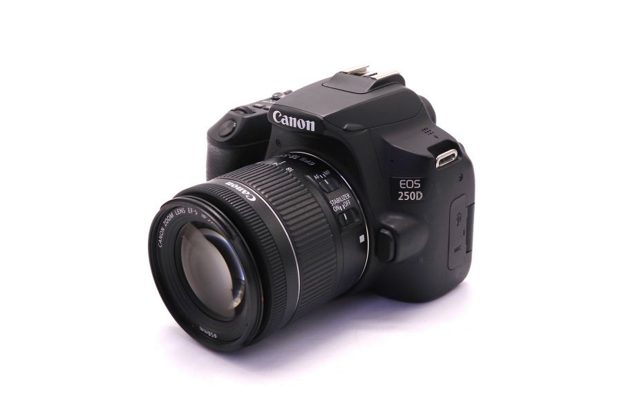 Canon EOS 250D kit в упаковке (пробег 11000 кадров)