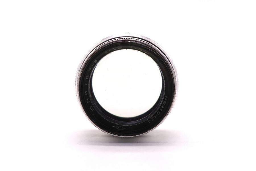 Советский объектив Юпитер-3 1.5/5см П silver М39