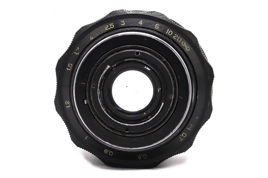 Объектив Мир-1 2.8/37 black GPB М42 (СССР, 1974)