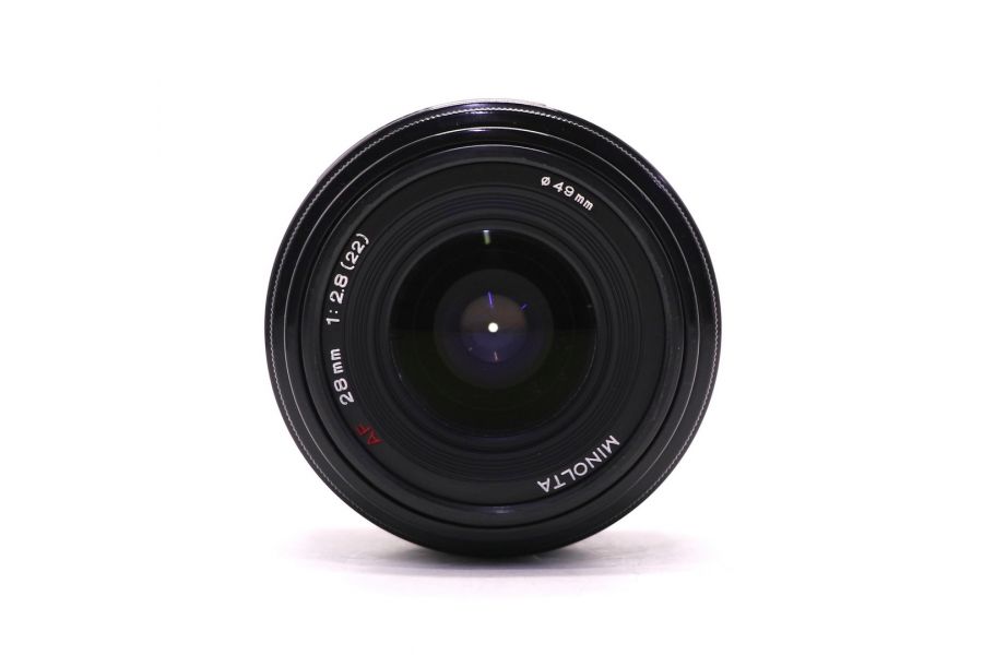 Объектив Minolta AF 28mm f/2.8 (22) (Japan, 1989)