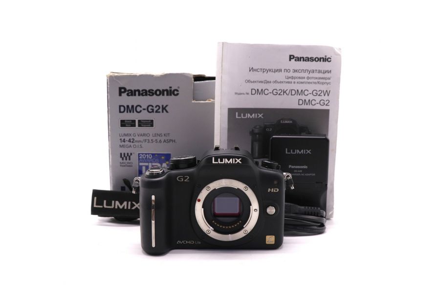 Panasonic Lumix DMC-G2 body в упаковке (пробег 1385 кадров)