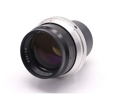 Светосильный объектив РО2-2М 2/75 black (СССР)