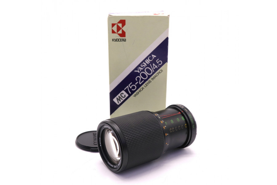Yashica MC Zoom 75-200mm f/4.5 Macro в упаковке