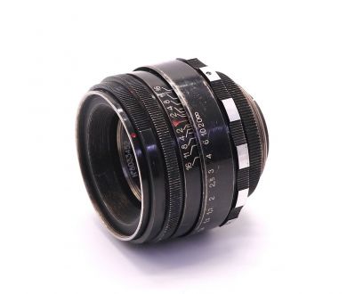 Объектив Гелиос-44 2/58 М39 зебра (СССР, 1970)