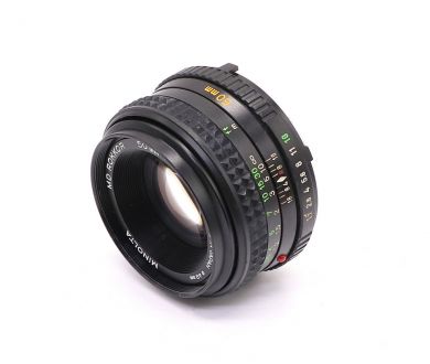 Объектив Minolta MD Rokkor 50mm f/1.7 (Япония)
