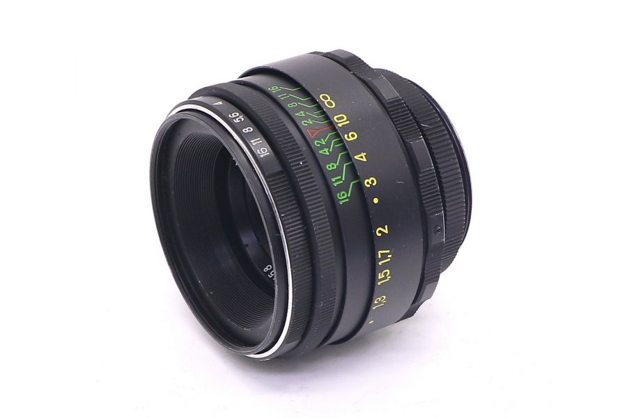 Советский мануальный объектив Гелиос-44-2 2/58 (СССР, 1987)