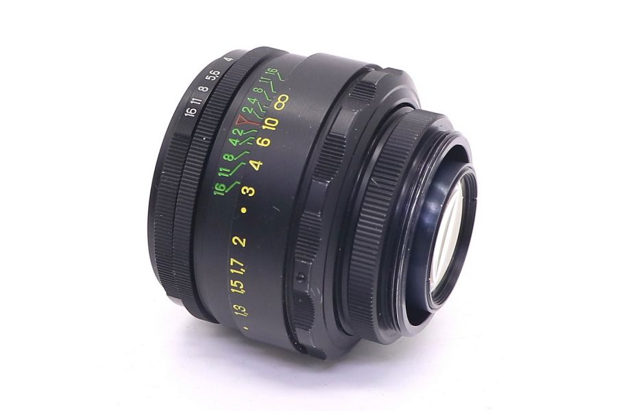 Советский мануальный объектив Гелиос-44-2 2/58 (СССР, 1987)