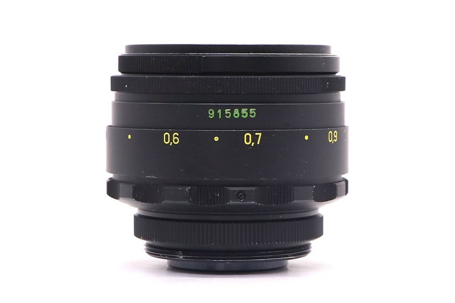 Советский мануальный объектив Гелиос-44-2 2/58 (СССР, 1987)