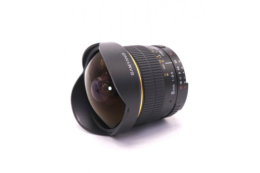 Объектив Samyang 8mm f/3.5 AS IF MC Fish-eye CS Nikon F