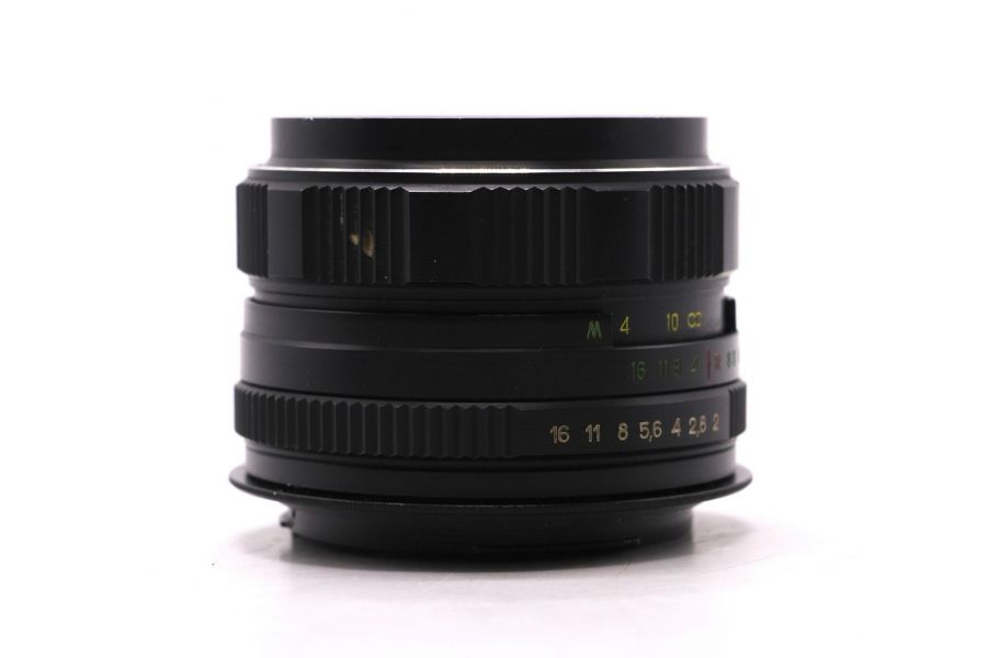 Гелиос-44М-4 2/58 + адаптер для Canon EOS с чипом