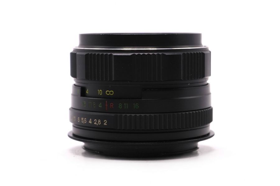 Гелиос-44М-4 2/58 + адаптер для Canon EOS с чипом