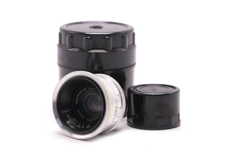 Объектив Юпитер-12 П 2.8/35 М39 silver КМЗ