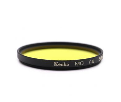 Светофильтр для ч/б съемки Kenko MC Y2 58mm Japan