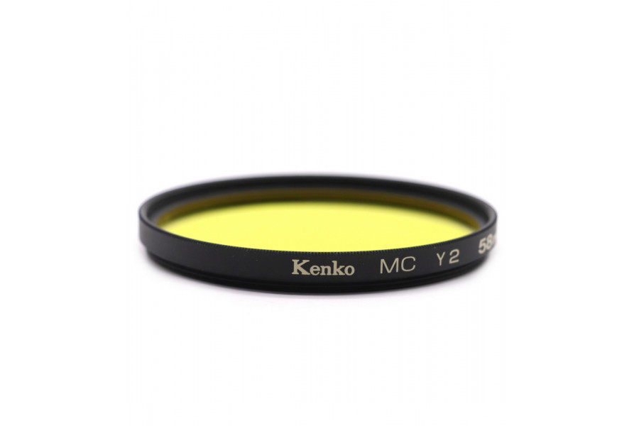Светофильтр для ч/б съемки Kenko MC Y2 58mm Japan
