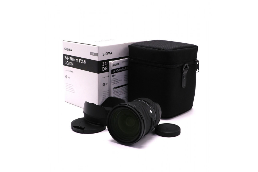 Sigma AF 24-70mm F/2.8 DG DN Art Sony E в упаковке