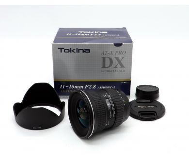 Tokina AT-X 11-16mm f/2.8 Pro DX Nikon F в упаковке