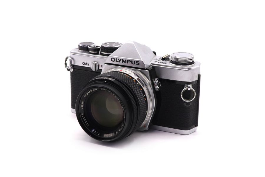 Плёночный зеркальный фотоаппарат Olympus OM-2 kit
