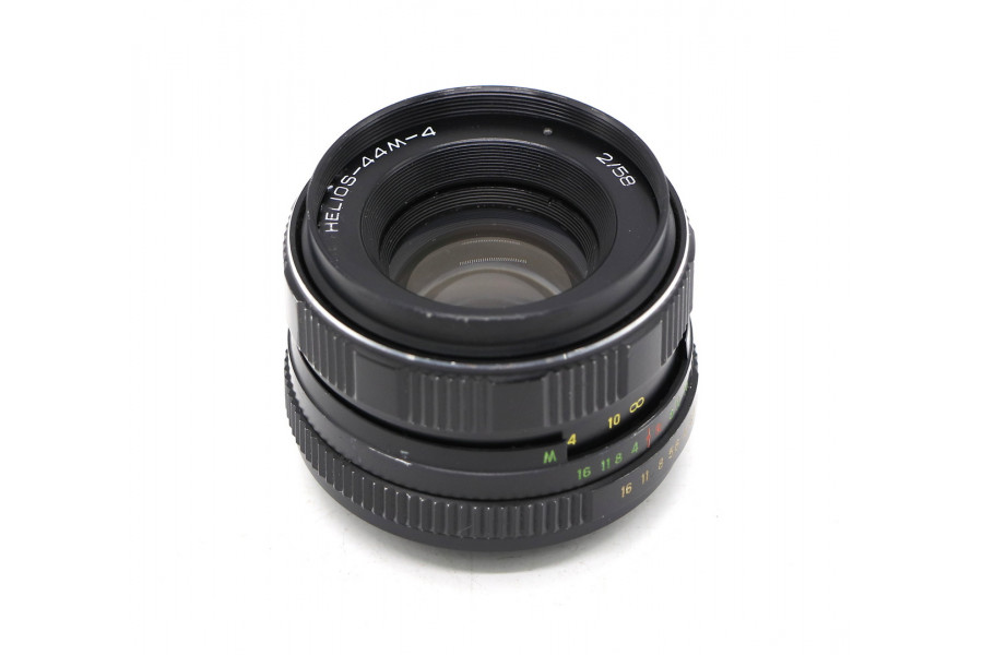 Советский объектив Гелиос-44М-4 2/58 (СССР, 1988)