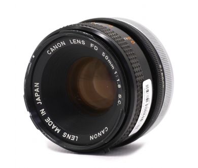 Сверхсветосильный объектив Canon FD 1.8/50mm S.C.