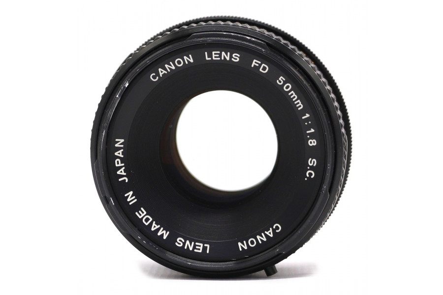 Сверхсветосильный объектив Canon FD 1.8/50mm S.C.
