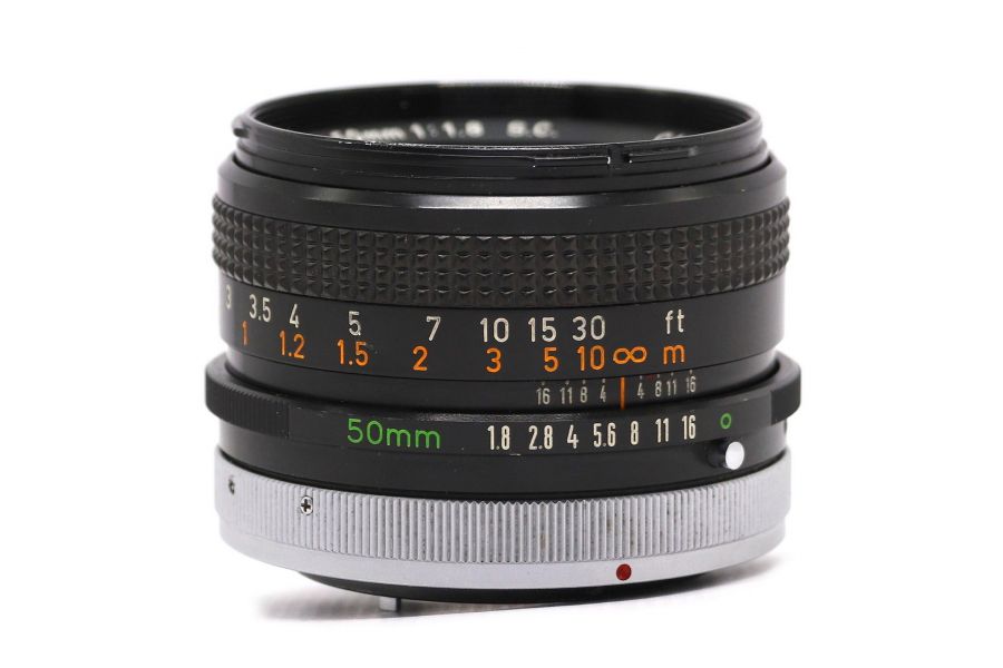 Сверхсветосильный объектив Canon FD 1.8/50mm S.C.