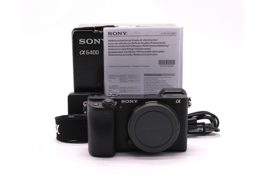 Sony A6400 (ILCE-6400) body (пробег 14785 кадров)