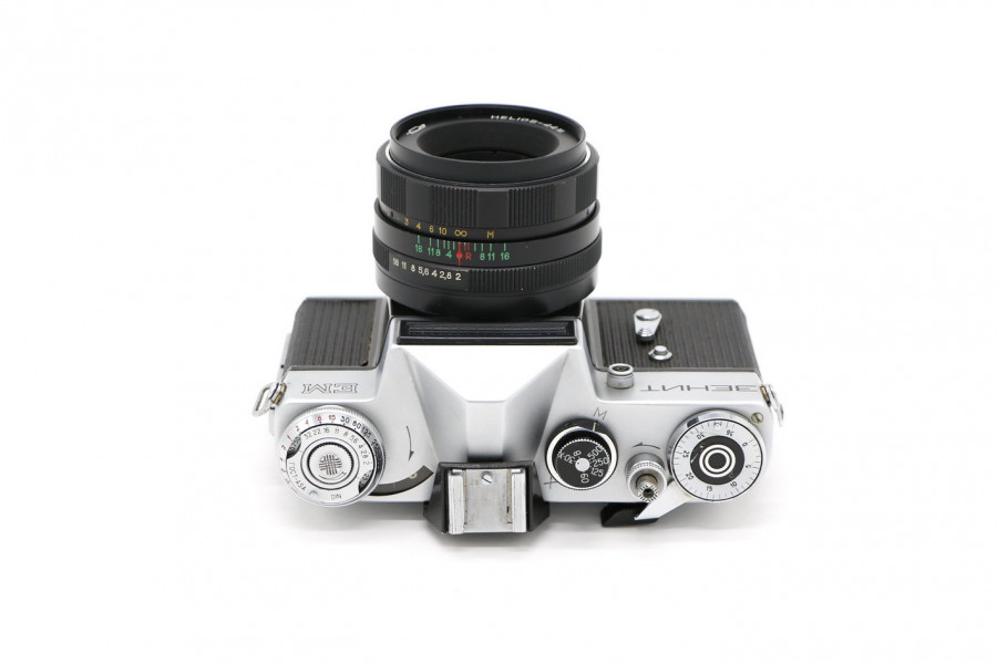 Редкая камера Зенит ЕМ + Гелиос-44М kit с ушами